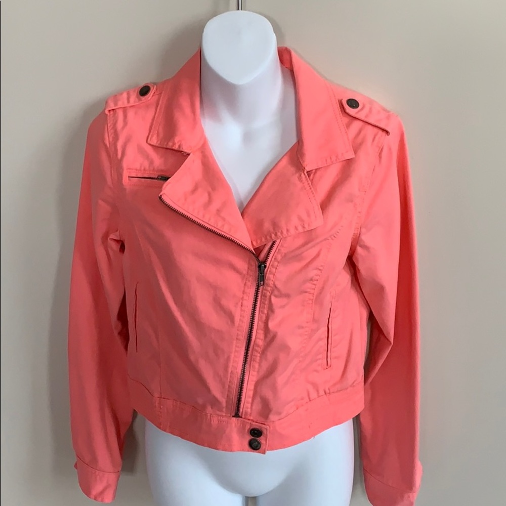 Pink Denim Jacket